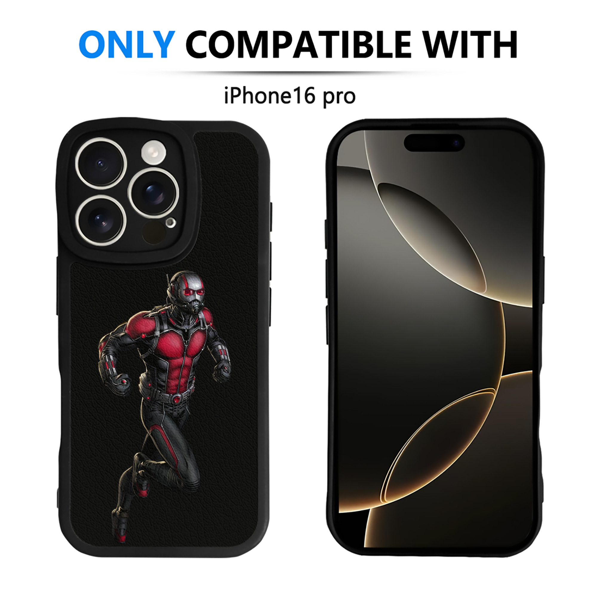 （画像用） アベンジャーズ The Avengers 【iPhone 16シリーズ対応】シリコンスマホケース（レザー調） 材質：シリコン